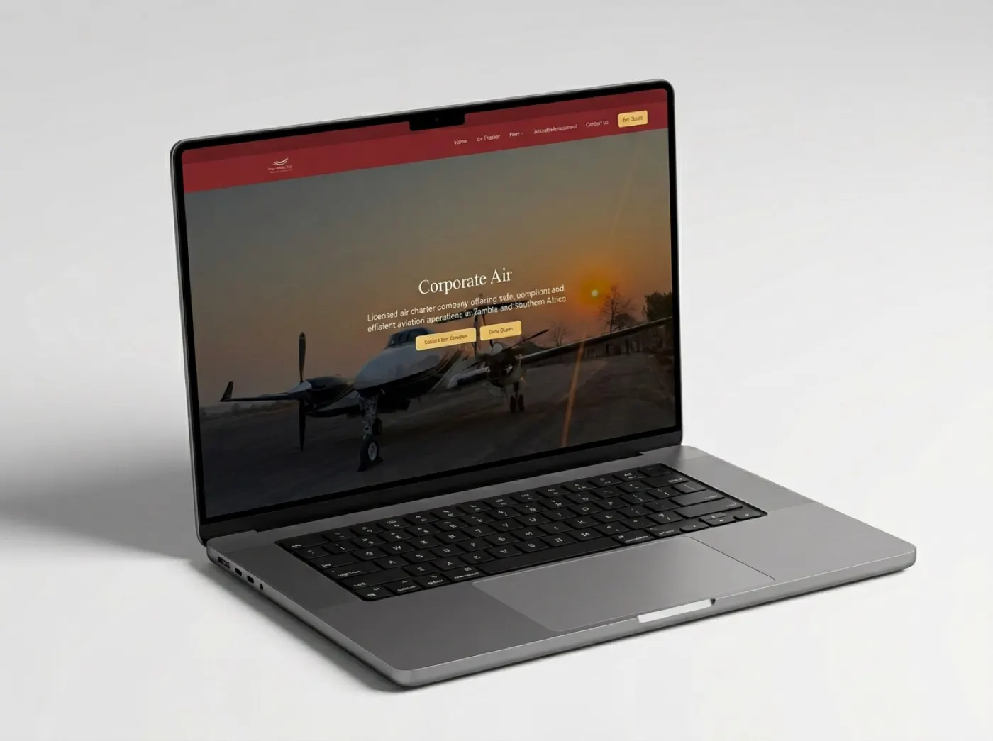 Corporate Air — Web Design & Development by Elev8 Marketing