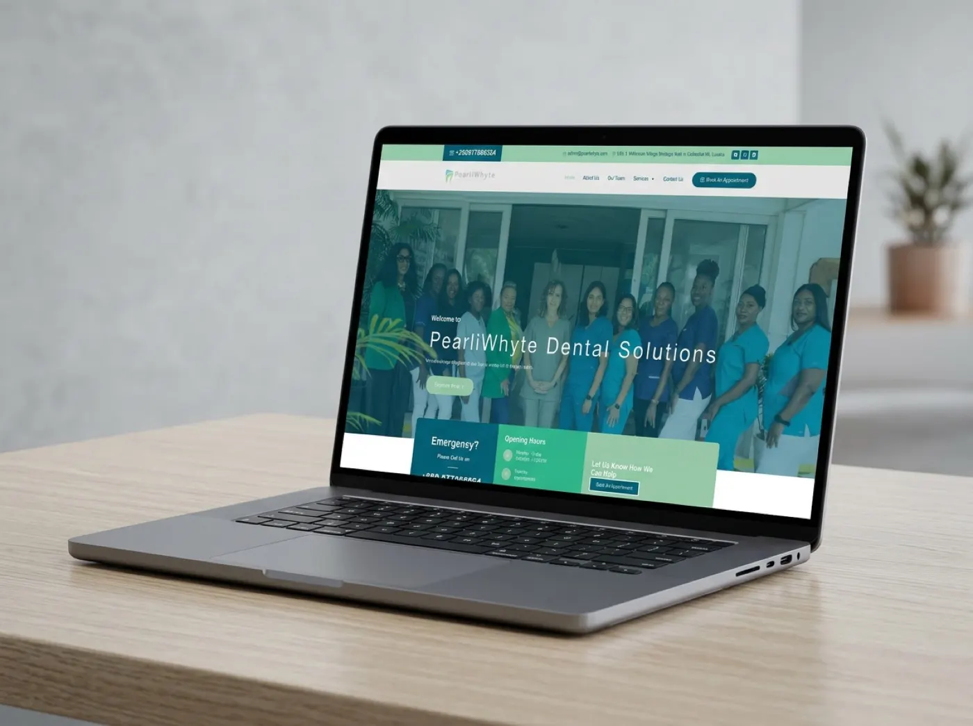 PearliWhyte Dental Solutions — Web Design & Development by Elev8 Marketing